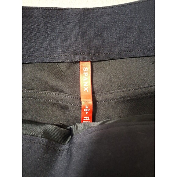 SPANX supersmooth PerfectFit Ponte Flare Wide Leg Pant Small Black 20252R - Picture 8 of 10